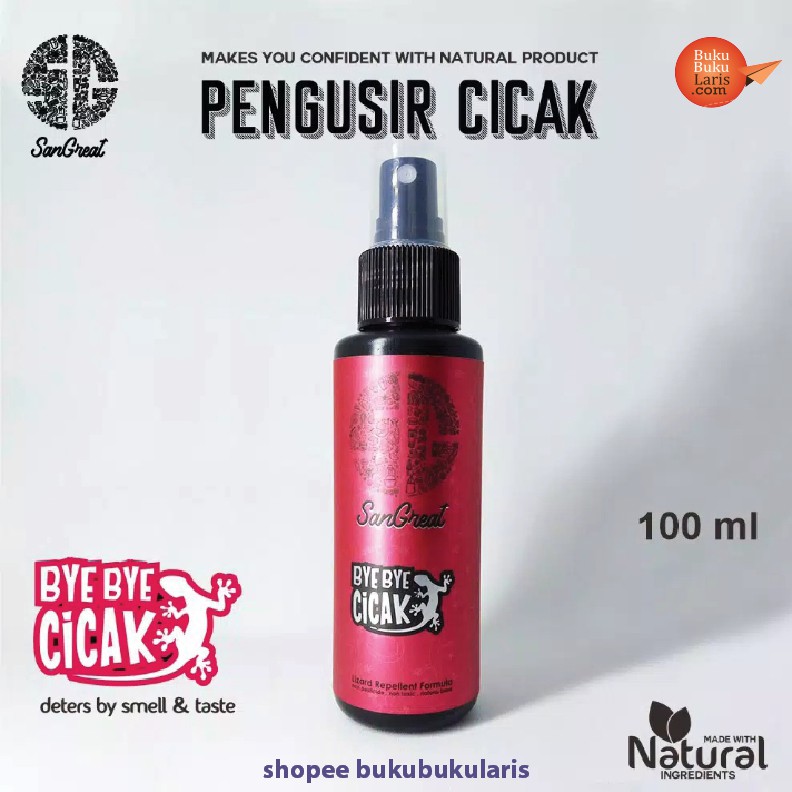 Jual Pengusir Cicak Bye Bye Cicak Gel Gr Gr Gr Spray