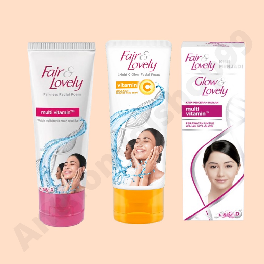 Jual Fair Lovely Multivitamin Facewash Vitamin C Brightening Facial