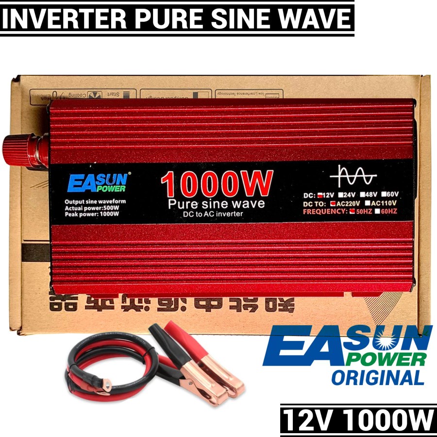 Jual Inverter Pure Sine Wave Watt Volt Psw Sinus Murni