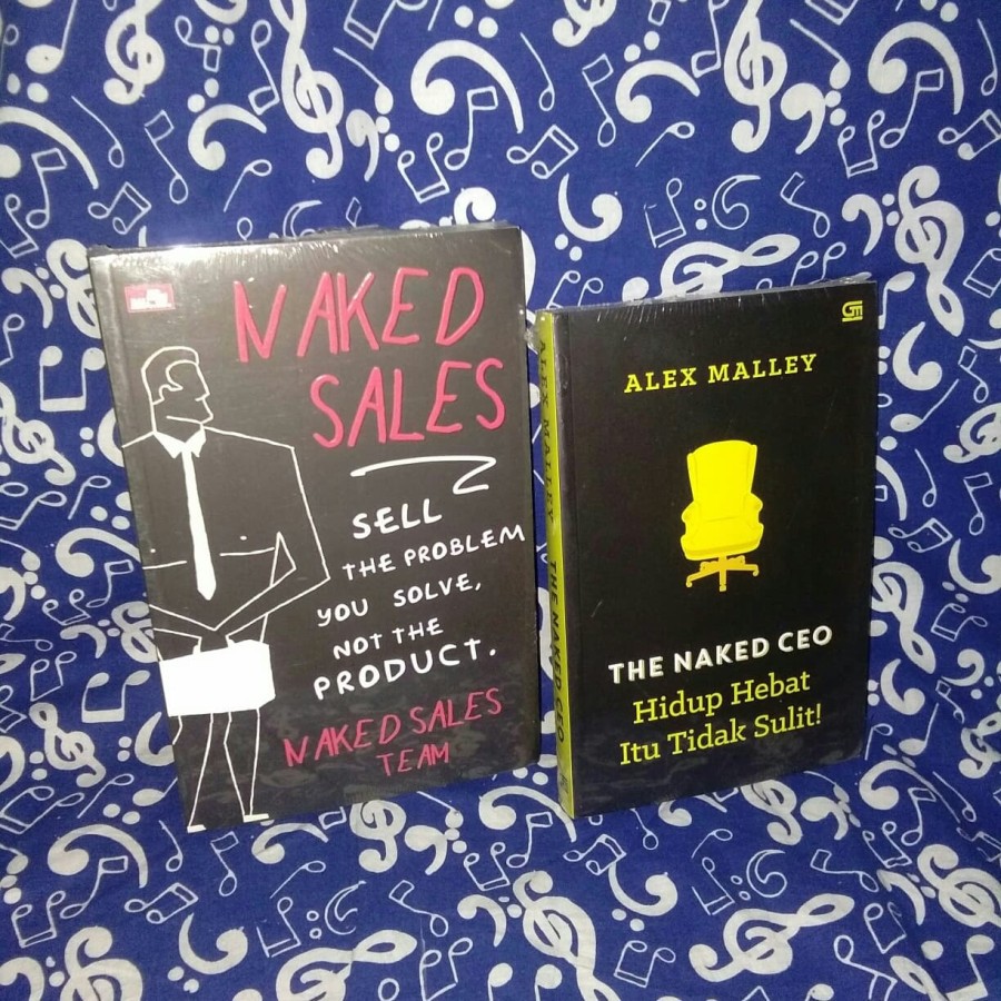 Jual PAKET Buku Naked Sales The Naked CEO Shopee Indonesia