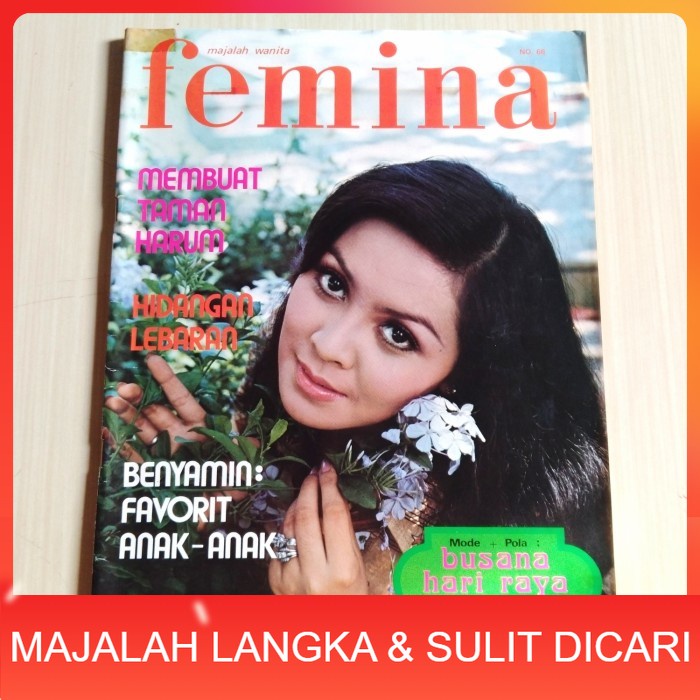 Jual Majalah Femina No Sep Lenny Marlina Artikel Benyamin S