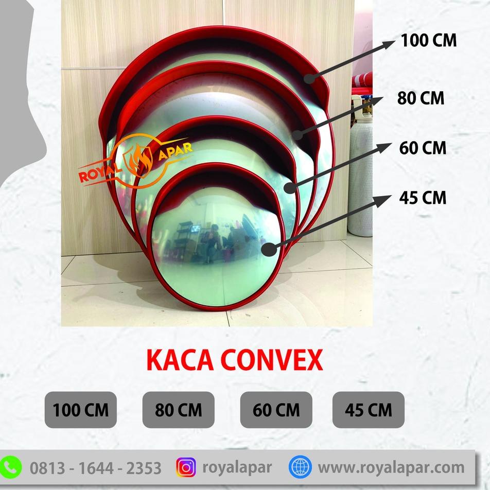 Jual Baru Terkini Convex Mirror 60cm Kaca Cermin Cembung Simpang