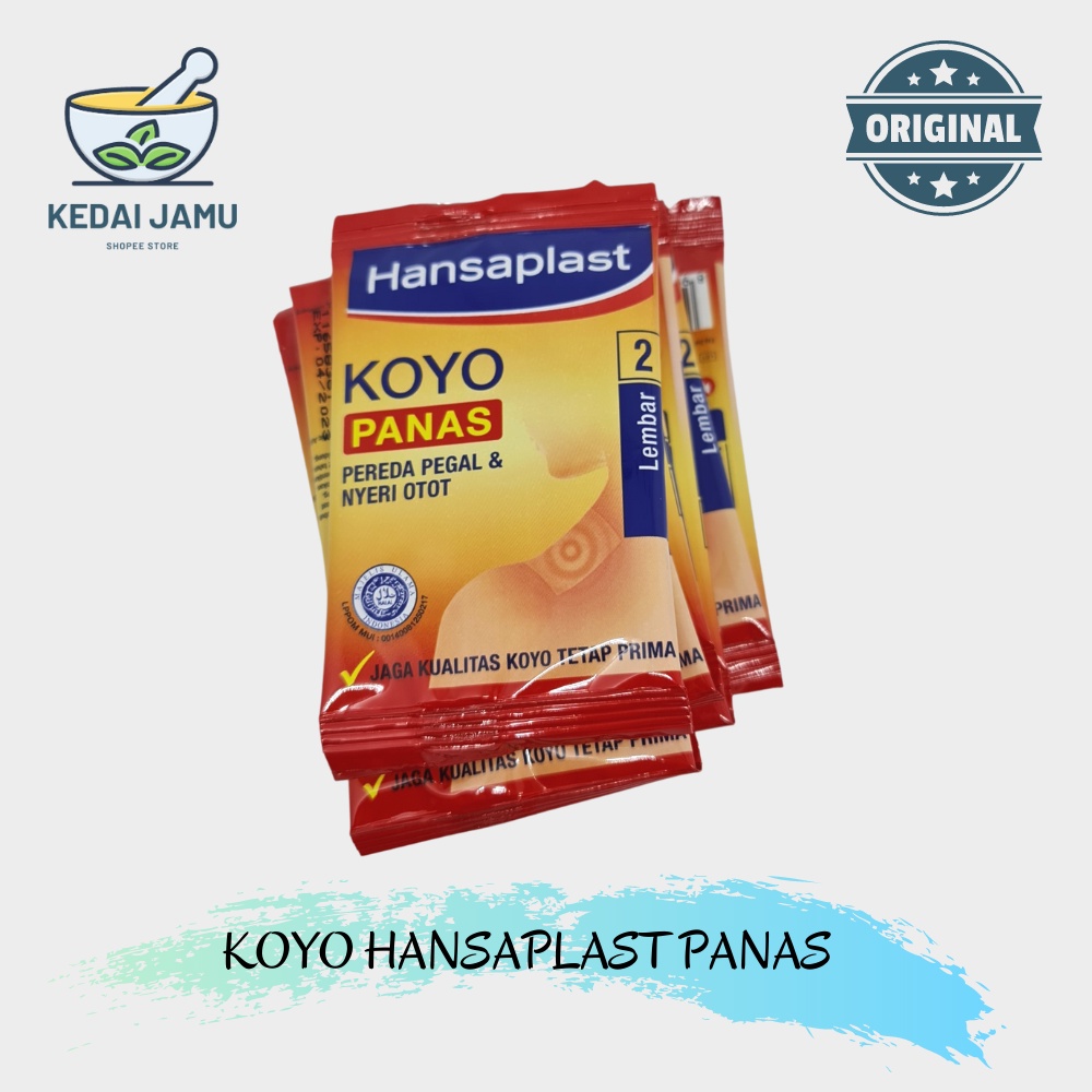 Jual Koyo Hansaplast Isi Lembar Pereda Pegal Dan Nyeri Otot