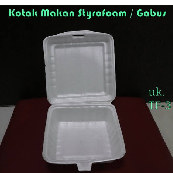 Jual Box Nasi Gabus Styrofoam Tf Stirofom Uk X Isi Pcs