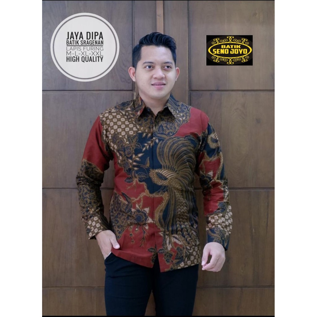 Jual Batik Jaya Dipa Kemeja Batik Pria Lengan Panjang By Seno Joyo