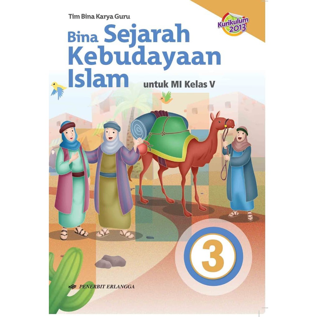 Jual Buku Erlangga Original Bina Sejarah Kebudayaan Islam Sd Mi