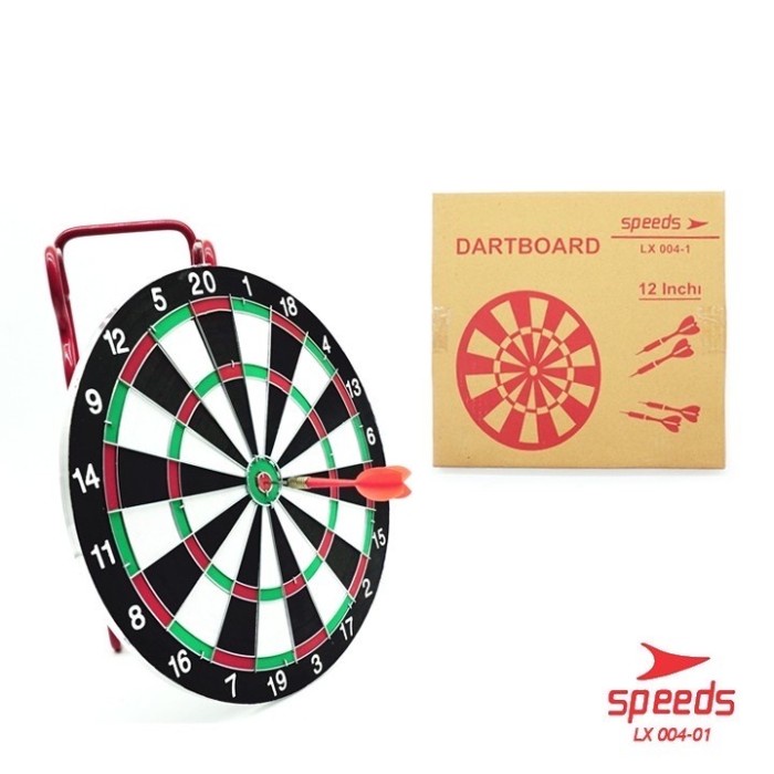 Jual PAPAN LEMPAR DART BOARD DART GAME UKURAN 12 INCH 30 CM Shopee