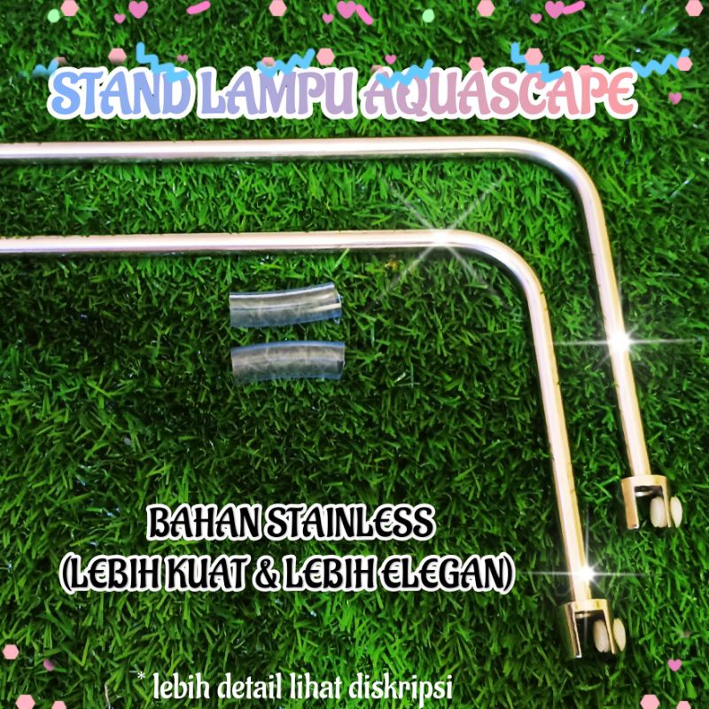 Jual Stand Tiang Lampu Aquarium Aquascape BAHAN STAINLESS Shopee