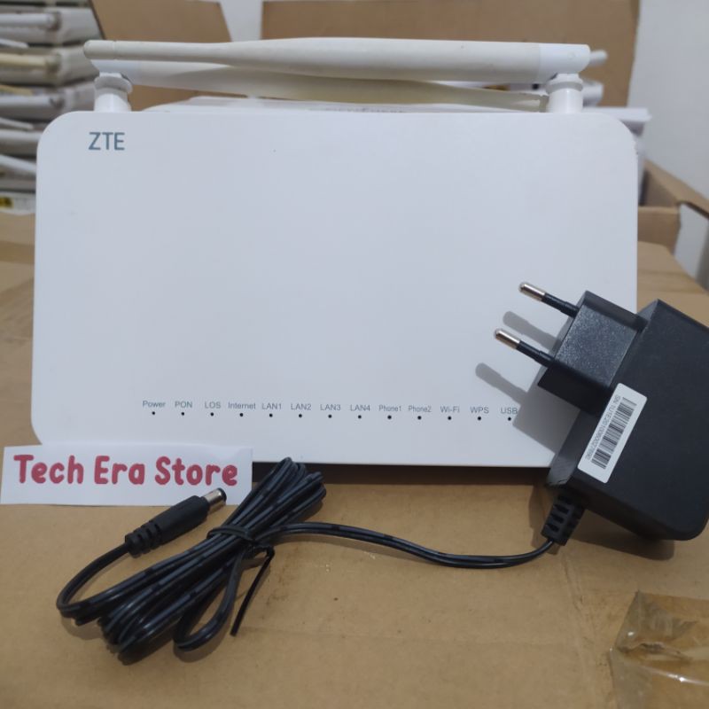 Jual GPON ONT ZTE ZXHN F609 V3 Router Accespoint Second Shopee Indonesia