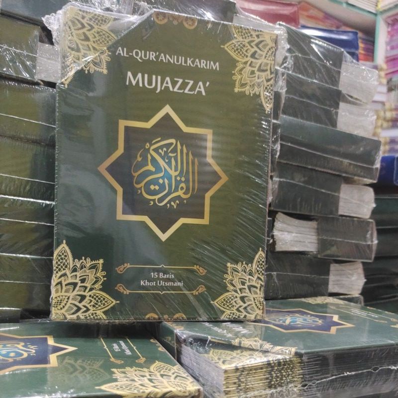 Jual AL QURAN SAMSIA PER JUZ MUJAZZA KHOT UTSMANI 15 BARIS UKURAN A5