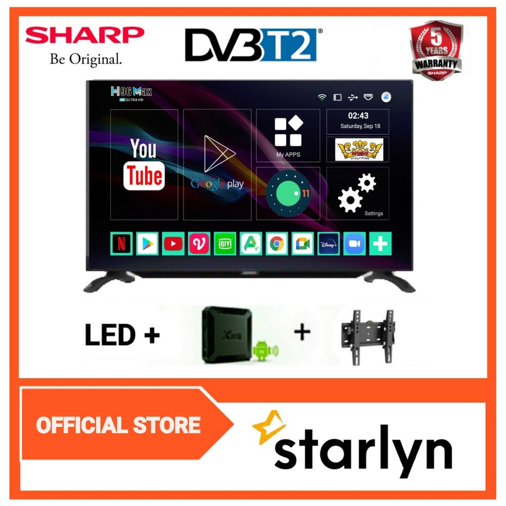 Jual Sharp Aquos Led Inch Digital Smart Android Box Versi T