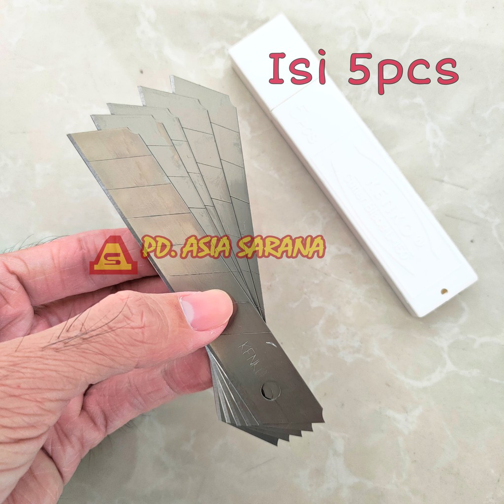 Jual Tube Isi Cutter Besar Kenko L Refill Pisau Blade Pcs