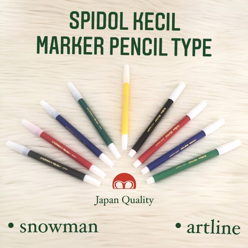 Jual Spidol Snowman Kecil Pw A Sihn Pen Artline Marker Pencil Type