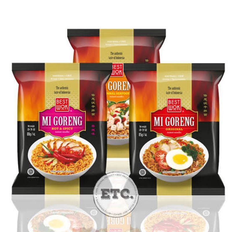 Jual Best Wok Mie Goreng Original Hot Spicy Black Pepper Seafood