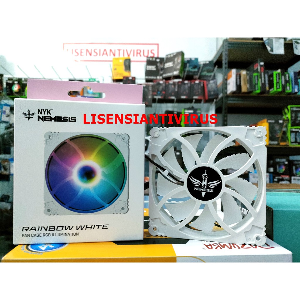 Jual Fan Casing Nyk Nemesis Fan Case Rainbow Putih Fan Nyk Rainbow