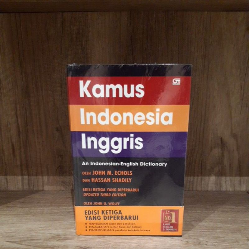 Jual Kamus Indonesia Inggris Edisi Ketiga Yang Diperbarui HC Shopee