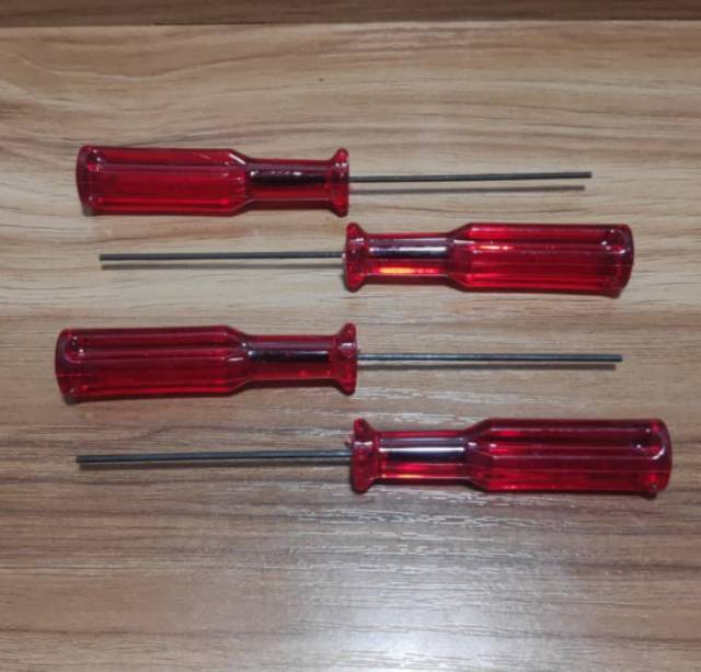 Jual Obeng Screwdriver Jarum Obras Kamkut 1 5mm Warna Merah