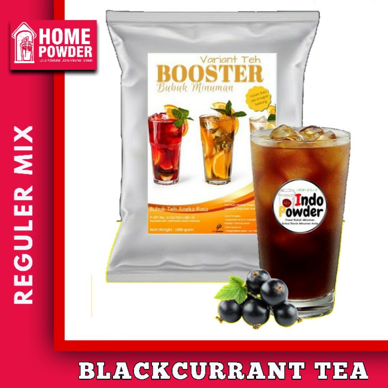 Jual Bubuk Minuman Booster Blackcurrant Tea 1kg Indopowder Homepowder