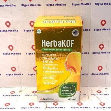 Jual Herbakof Sirup Ml Obat Batuk Herbal Shopee Indonesia