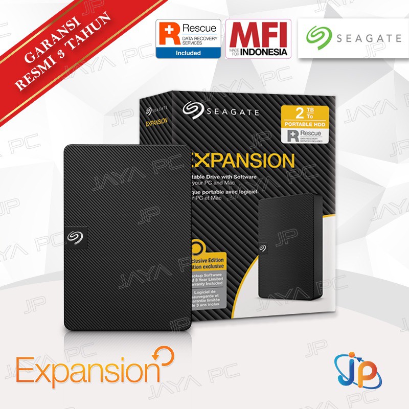 Jual Hardisk Eksternal Seagate Expansion 2TB USB 3 0 2 5 Shopee