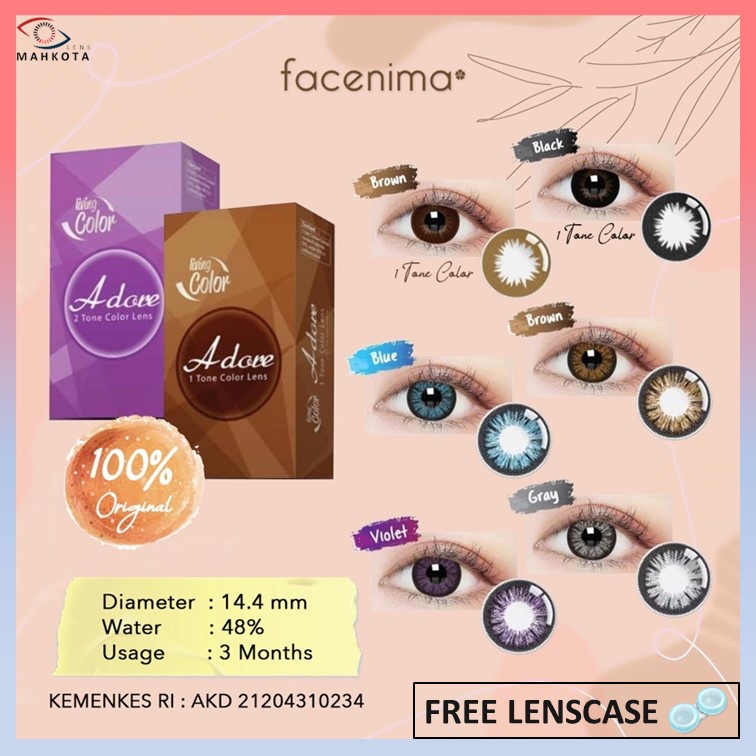 Jual Softlens Lc Adore Normal Minus Sd By Irislab Free