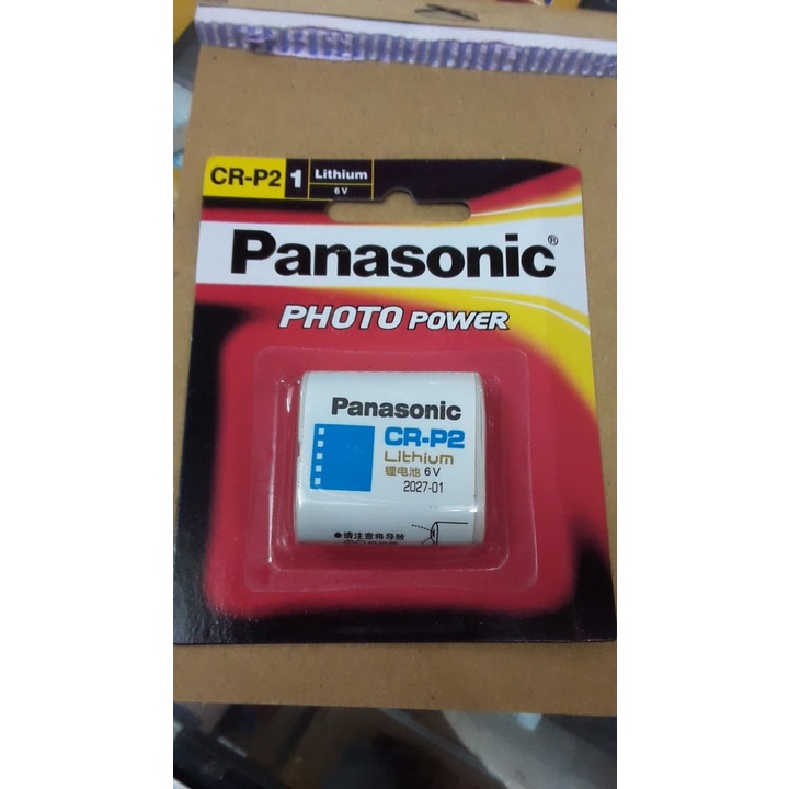 Jual Panasonic CRP2 CR P2 CR P2 Photo Lithium Battery Batrei Baterai