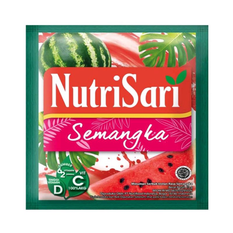 Jual Nutrisari Varian Rasa Isi Sachet Shopee Indonesia