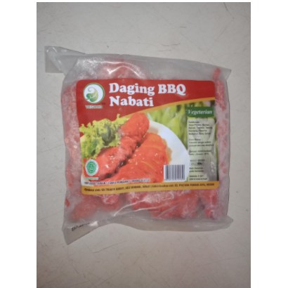 Jual VEGOOD Daging BBQ Nabati 450gr BBQ Pork Meat Vegetarian Char Siu