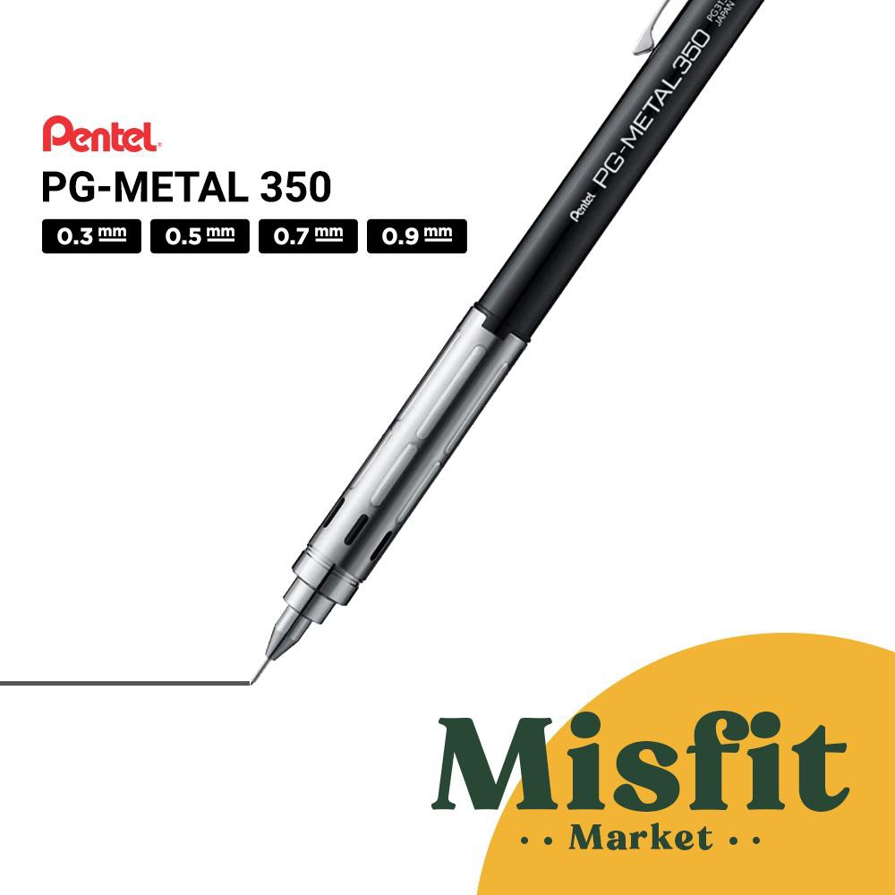 Jual Pentel PG Metal 350 Mechanical Drafting Pencil 0 3 0 5 0 7 0 9 Mm