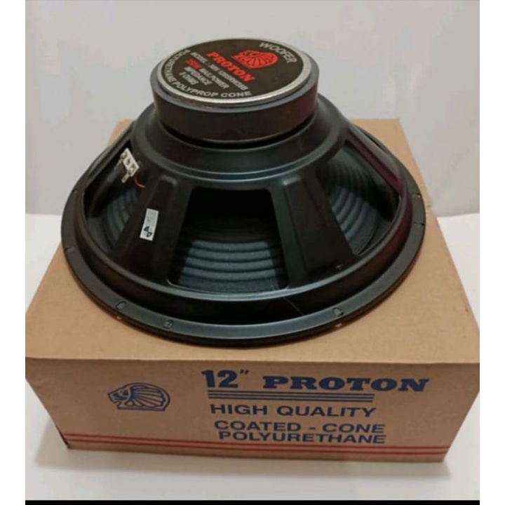 Jual Speaker Komponen Woofer 12 Inch Proton 350 Watt Shopee Indonesia