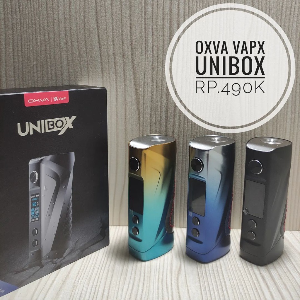 Jual Oxva Unibox 80w By Oxva VapX Shopee Indonesia