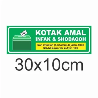 Jual Stiker Kotak Amal Harga Terbaik Termurah April 2024 Shopee