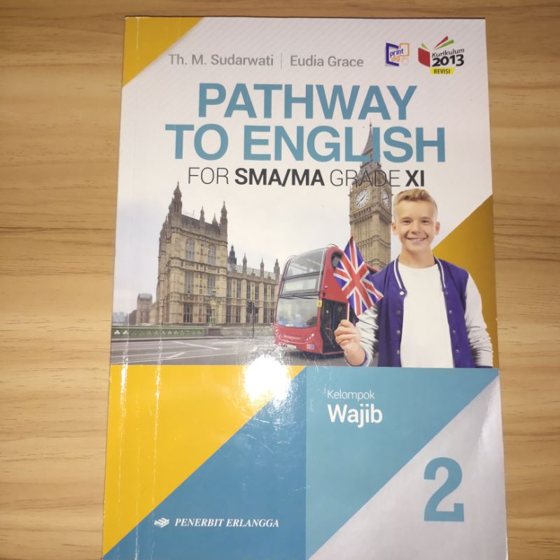 Jual Pathway To English Kelas Xi Sma Penerbit Erlangga Shopee