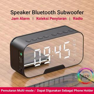 Jual CIJI Speaker Bluetooth Wireless Multifungsi Alarm Clock