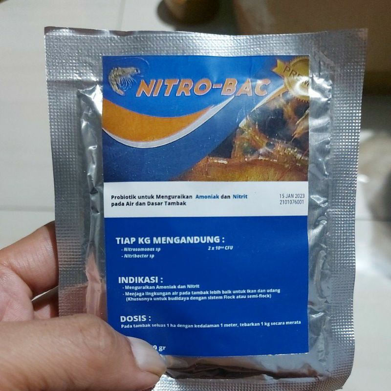 Jual Probiotik Bakteri Starter Nitrobacter Nitrosomonas Nitrobac 10gram