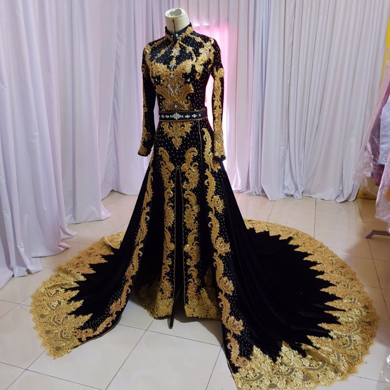 Jual Baju Pengantin Adat Jawa Bludru In Kebaya Pengantin Payet