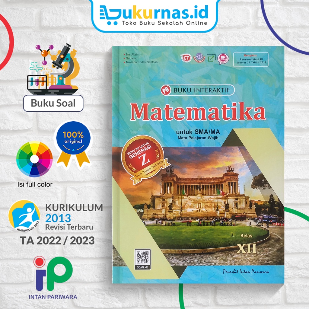 Jual Buku Pr Interaktif Matematika Wajib Sma Ma Kelas Intan