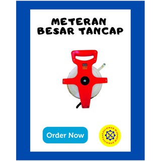 Jual METERAN BESAR TANCAP METERAN TANCAP METERAN ROLL TANCAP 50M