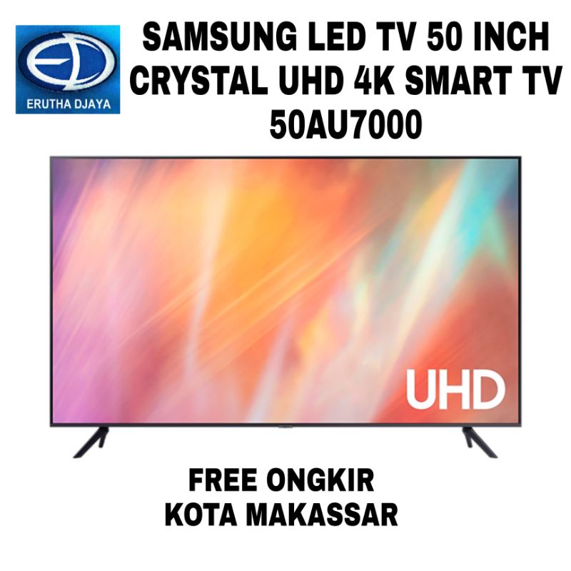 Jual Samsung Led Inch Smart K Crystal Uhd Tv Au Shopee