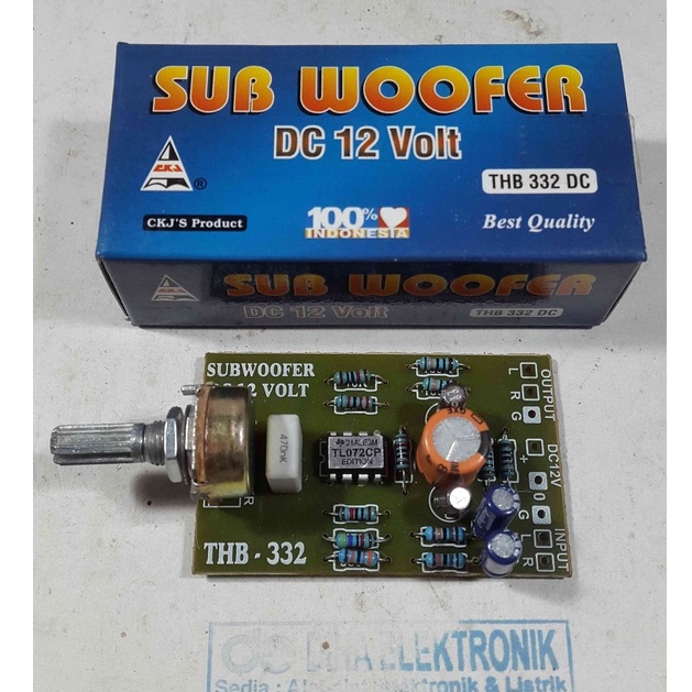 Jual Kit Filter Subwoofer Dc Volt Shopee Indonesia