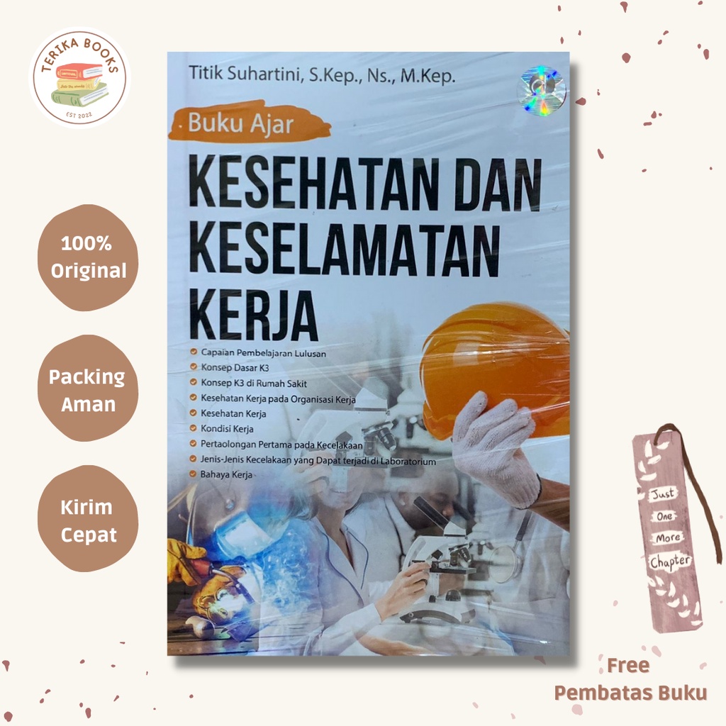 Jual Buku Original Buku Ajar Kesehatan Dan Keselamatan Kerja Shopee