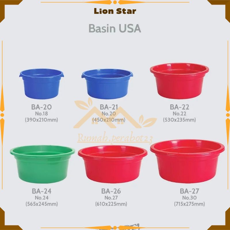 Jual Lion Star Bak Air Plastik No Basin Usa Bpa Free Bak