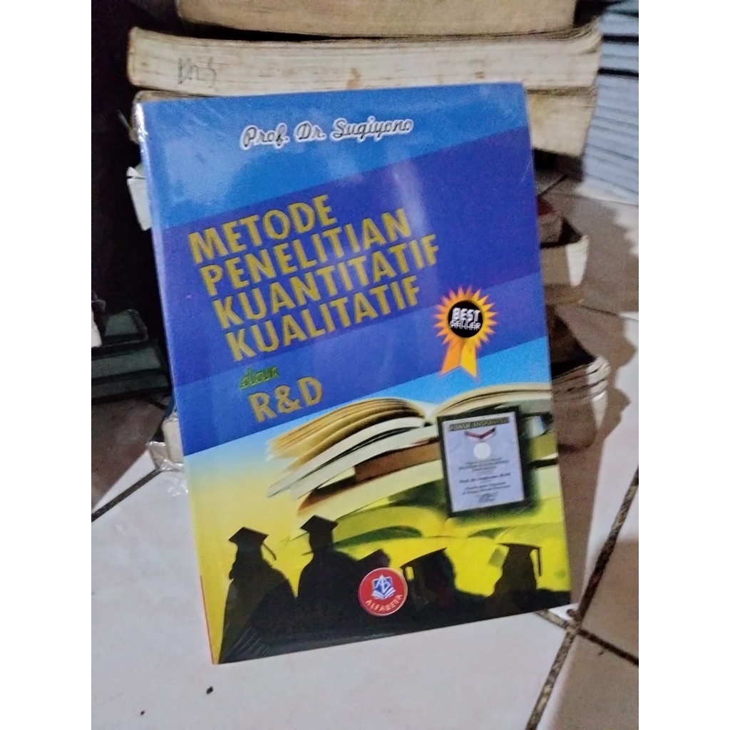 Jual Buku Metode Penelitian Kuantitatif Kualitatif Dan R D By Sugiyono