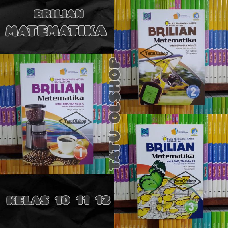 Jual Buku Brilian Matematika Sma Kelas X Xi Xii