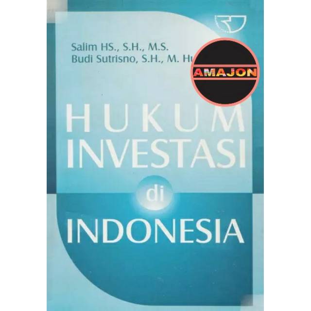 Jual HUKUM INVESTASI DI INDONESIA BY SALIM Shopee Indonesia