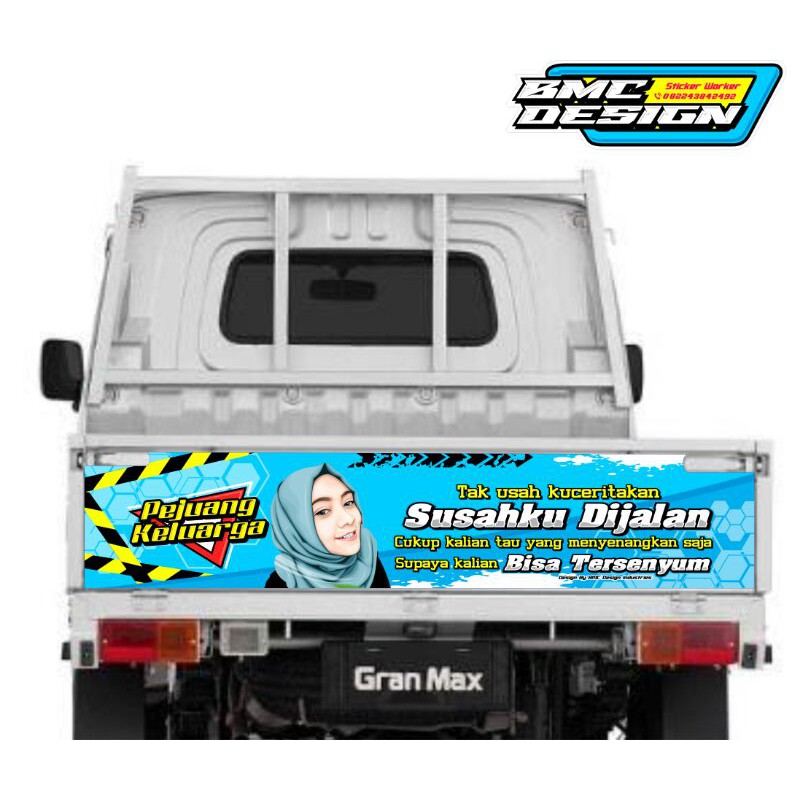 Jual Stiker Pintu Bak Belakang Granmax Pick Up Shopee Indonesia