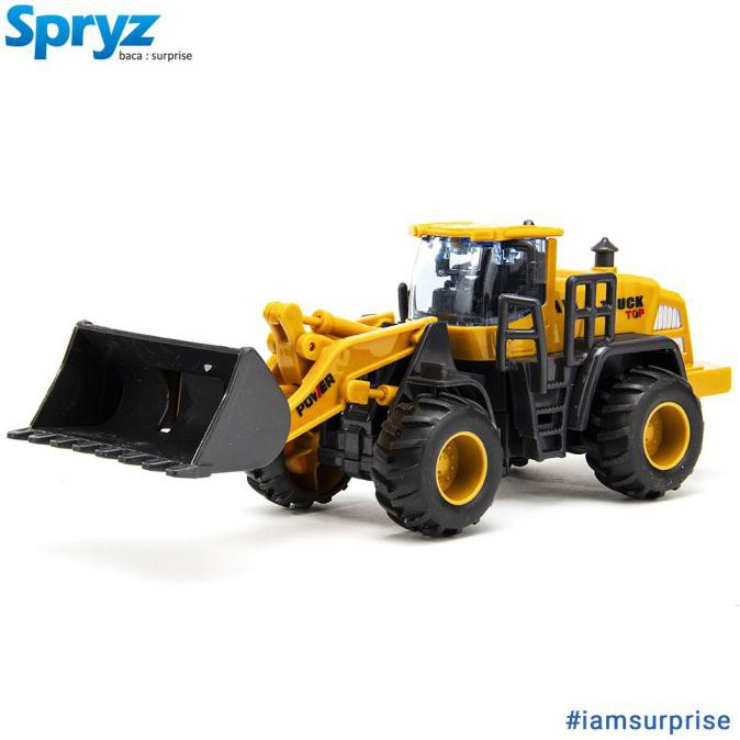 Jual Spryz Construx 1 55 Loader Mainan Miniatur Shopee Indonesia