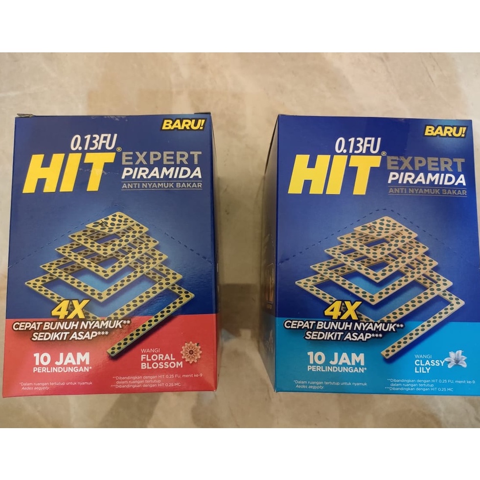 Jual Hit Expert Piramida Isi 10 Hit Anti Nyamuk Bakar 10 Jam