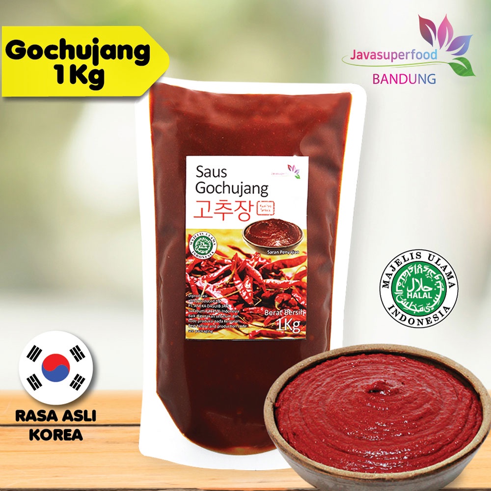 Jual HALAL Gochujang 1kg Rasa Asli Korea Sauce Sambel Pasta Chili