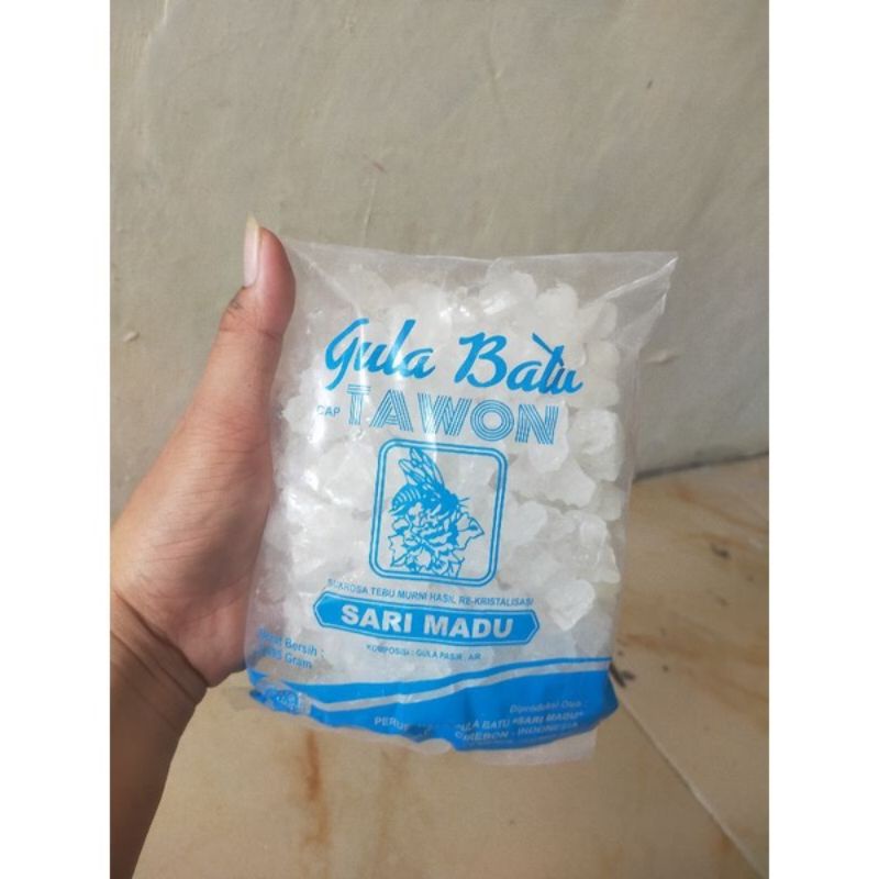 Jual Gula Batu Kristal Lump Sugar Cap Tawon Kemasan Gram Shopee